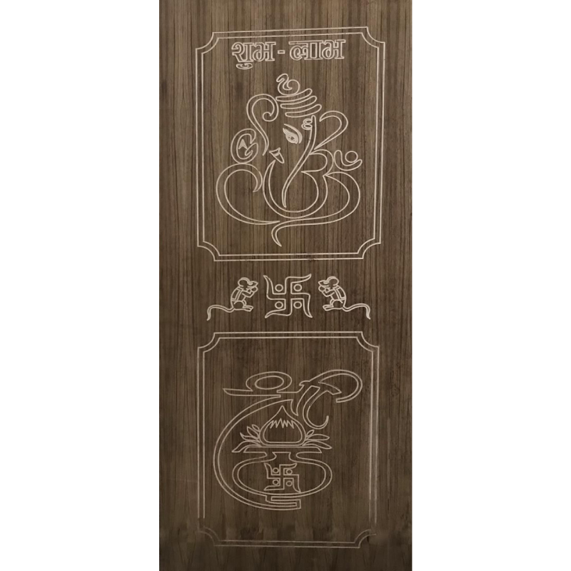 Heritage Teak Door with Carving STD-2