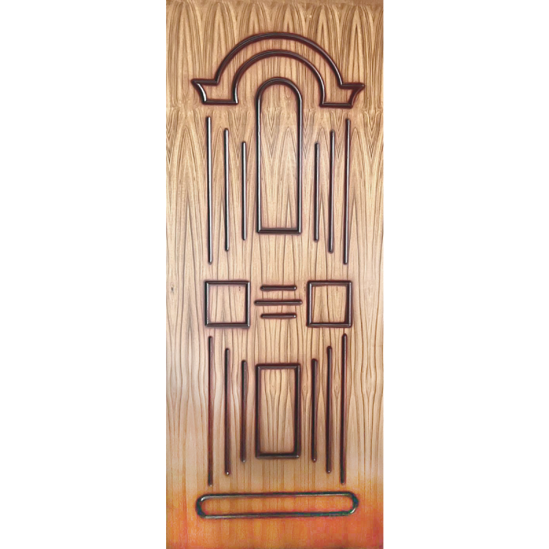 Heritage Teak Doors with Polish and Carving